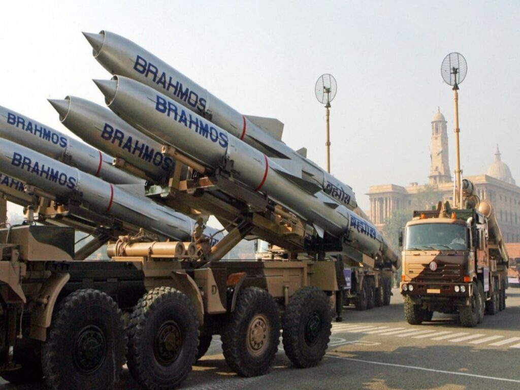 BrahMos export defense stocks India
