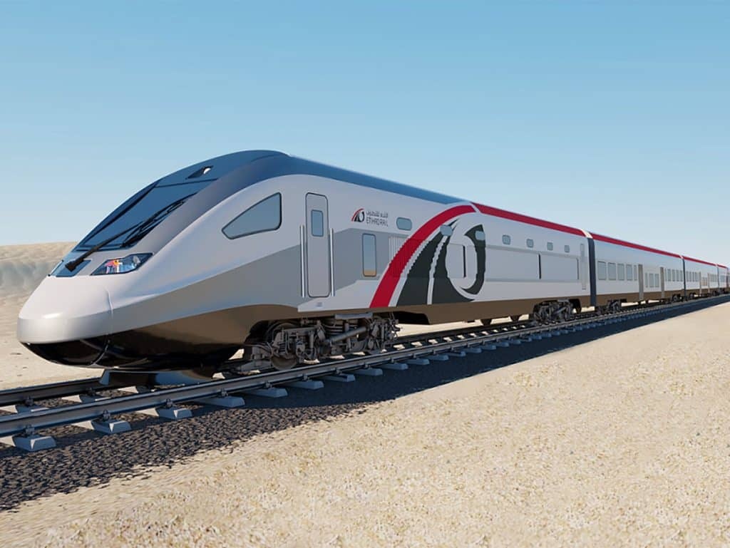 UAE passenger train service