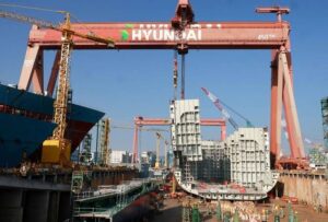 എൻവിഡിയയുടെ AI റോബോട്ടുകളുമായി Hyundai HD Hyundai Nvidia AI Shipyard Automation