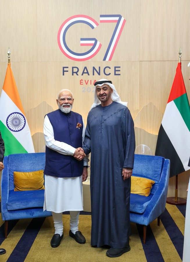 PM Modi invites UAE President BRICS Summit