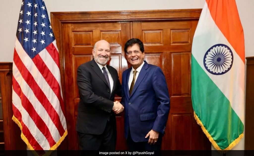 India US bilateral trade negotiations