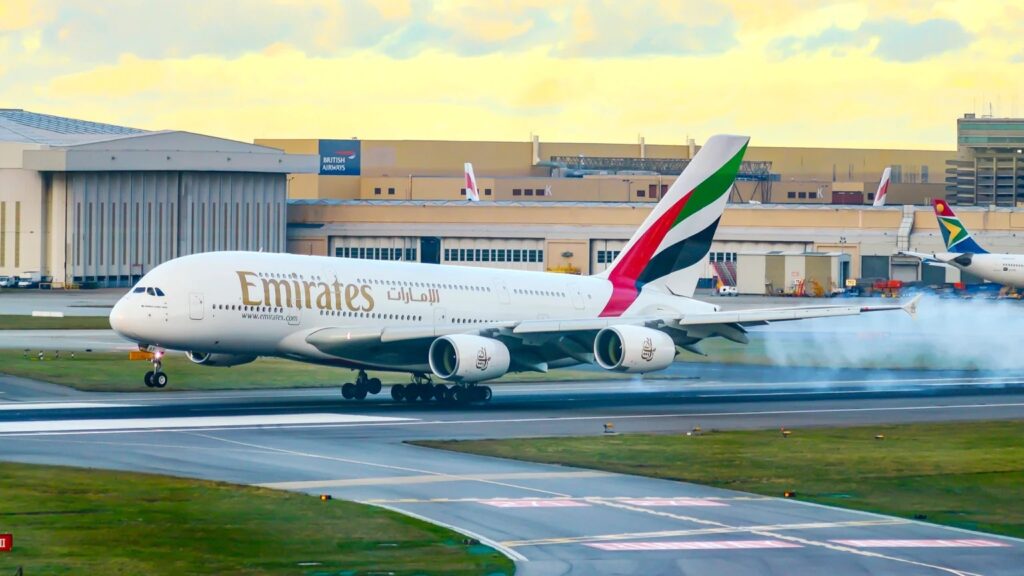 Emirates Airbus Hyderabad flights