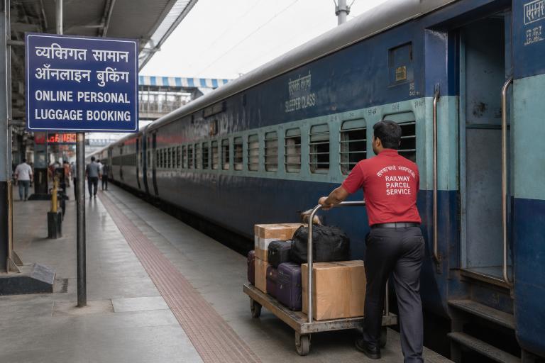 Indian Railways Luggage Booking Online
