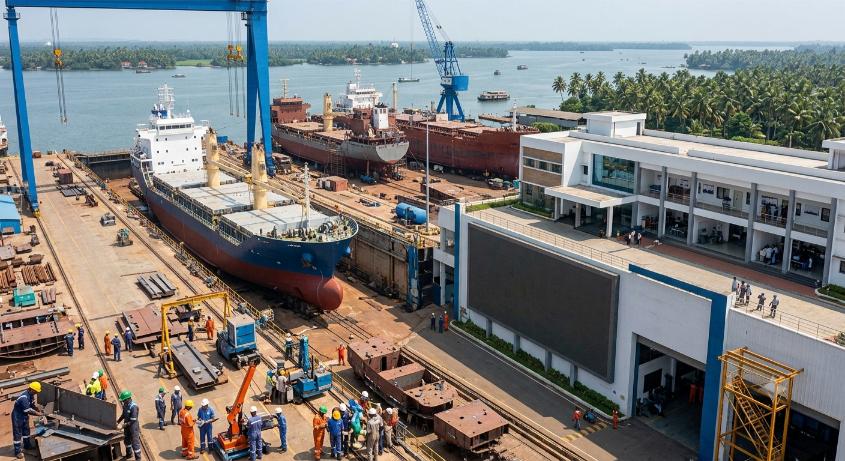 Ponnani Shipyard operations