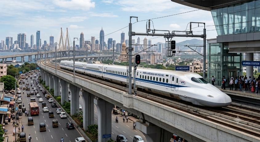 India First Bullet Train Launch