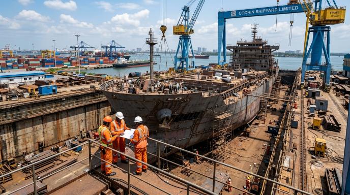 Tata Malabar shipbuilding Kochi