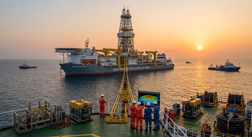 Samudra Manthan deepwater oil exploration