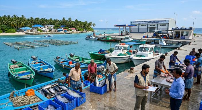 Lakshadweep tuna production 