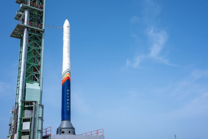 Vikram 1 rocket launch Skyroot Aerospace