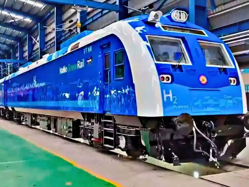 India first hydrogen train