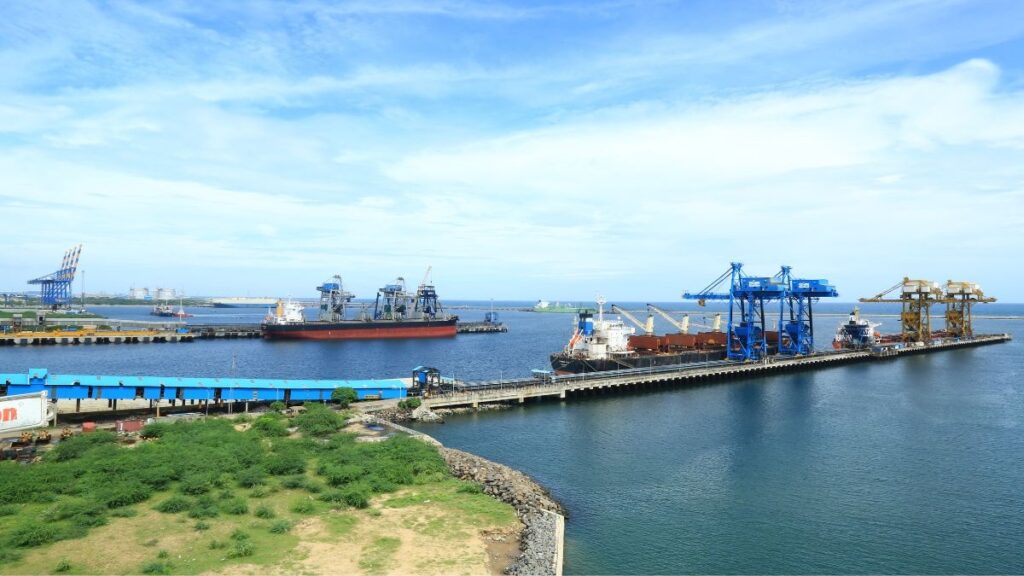 Kamarajar Port 18 metre draft