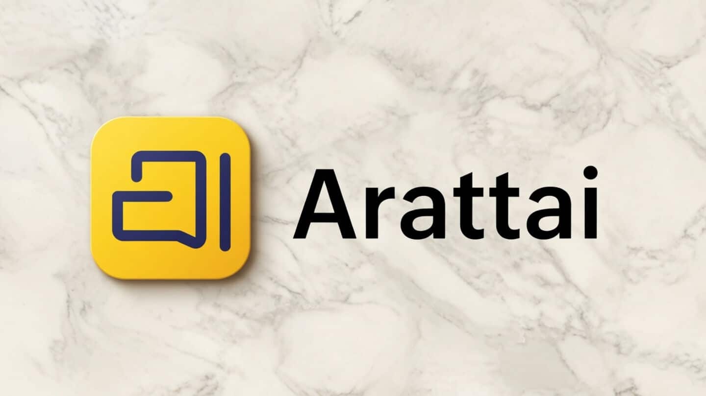 യൂസർനെയിം ഫീച്ചർ ഒഴിവാക്കാൻ Arattai