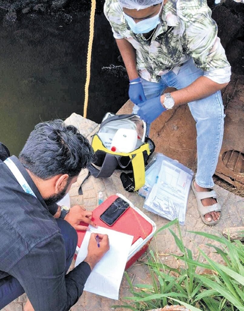 Kochi water bodies E coli pollution