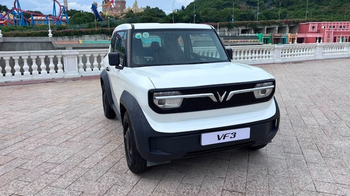 VinFast VF 3 electric mini SUV India launch