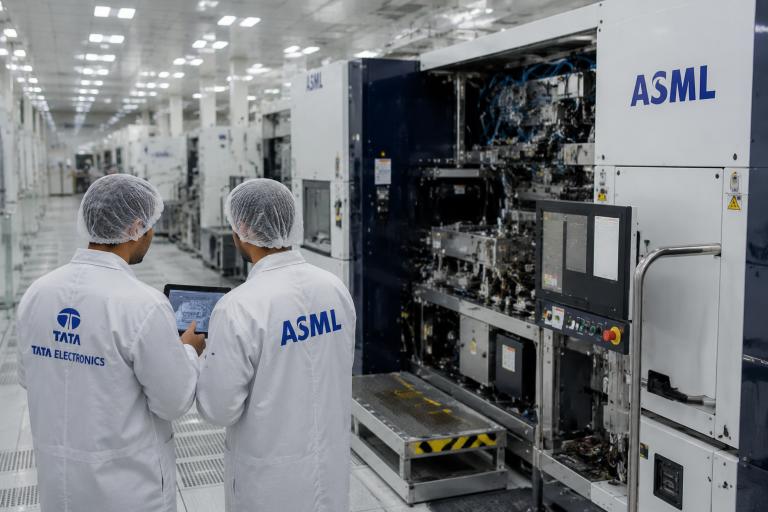 Tata Electronics ASML chip equipment manufacturing India