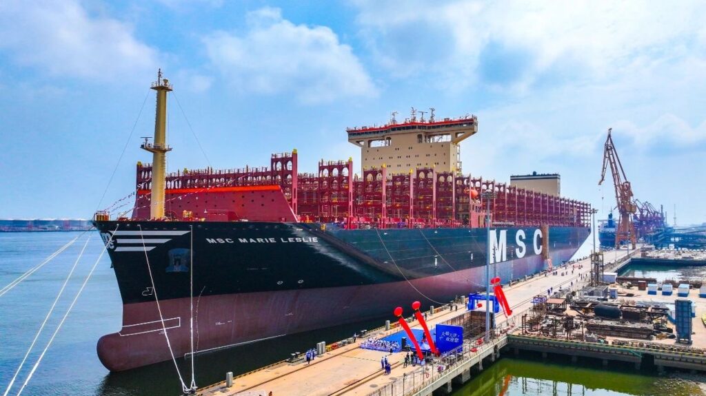 Vizhinjam Port First Export Container Spain