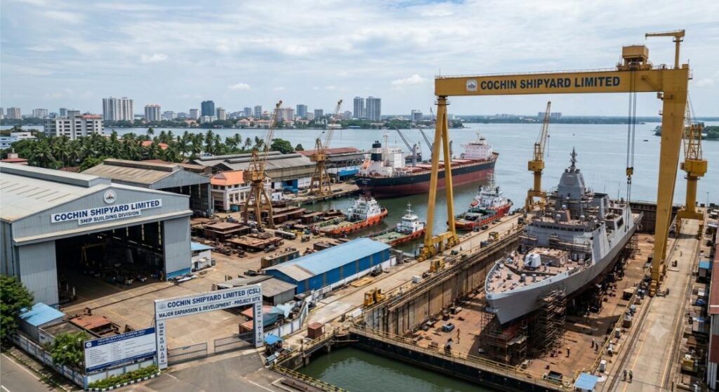 Cochin Shipyard Ship Block Building Project