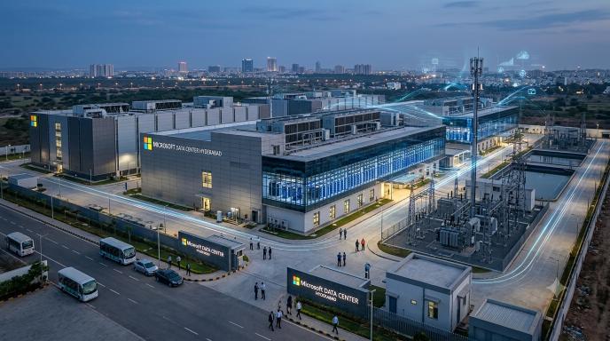 Microsoft largest data center India