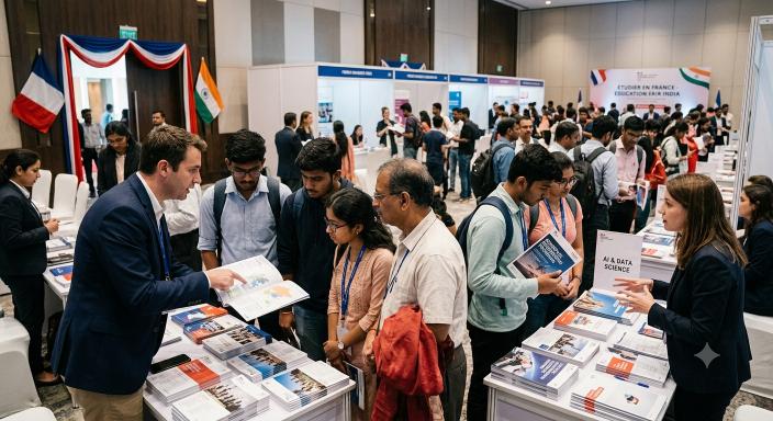 Study in France Indian students