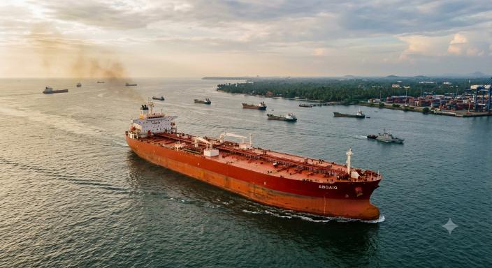 Saudi oil tanker to India