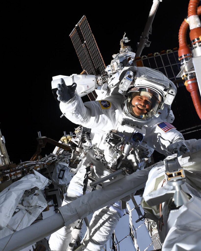 Anil Menon Second Spacewalk