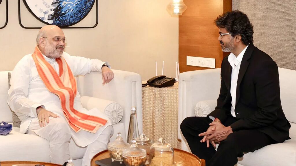 Amit Shah Meets Tamil Nadu CM Vijay