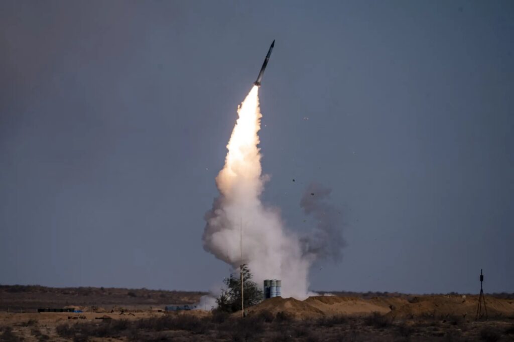 Project Kusha air defence system test