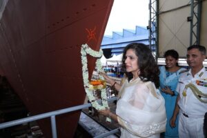 GRSE Patrol Vessel Shruti Launch