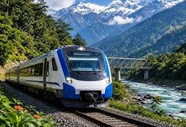India China Bhutan border rail link