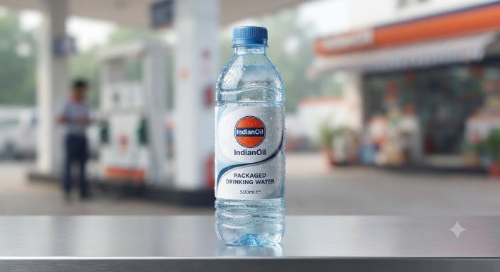 Indian Oil Packaged Drinking Water