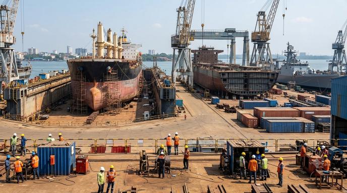 Cochin Shipyard OFS Clarification Drydocks World Joint Venture