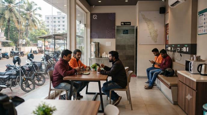 GIGON Kerala Rest Hubs for Gig Workers
