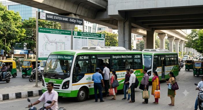 Bengaluru Metro Mini AC Buses