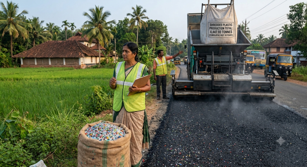 Plastic Roads in Kerala