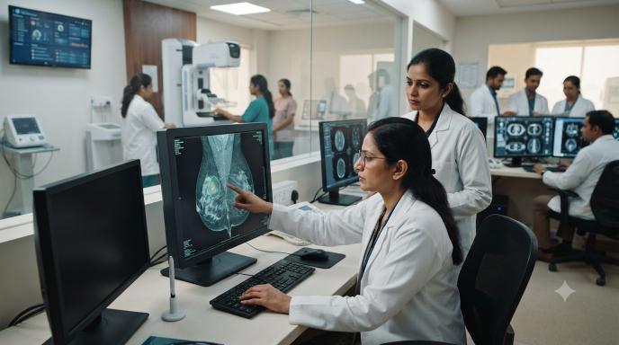 AIIMS Delhi breast cancer AI tool