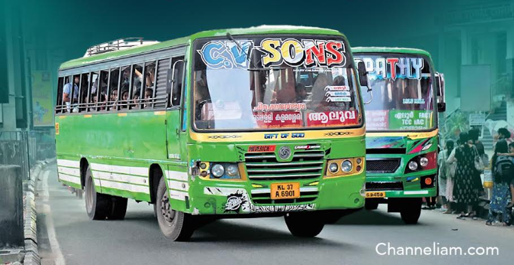 Kerala Bus Service Mandatory Time Gap GPS