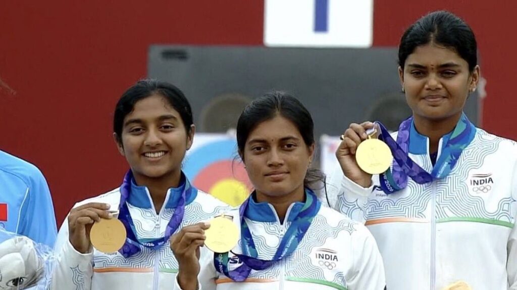 India Women Compound Archery World Record
