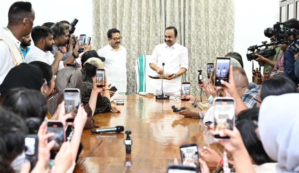 BRICS Vloggers Meet Kerala CM