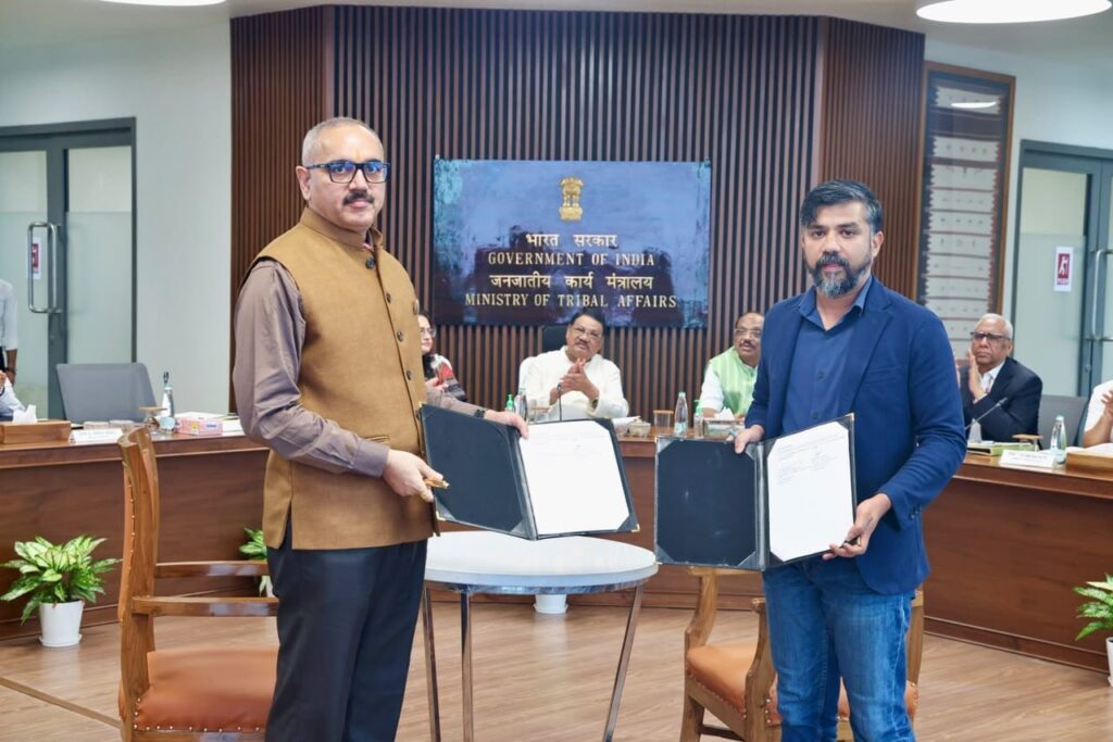 Ministry of Tribal Affairs KSUM MoU ST Startups