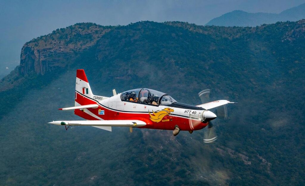 HAL HTT-40 Trainer Aircraft Delivery to IAF