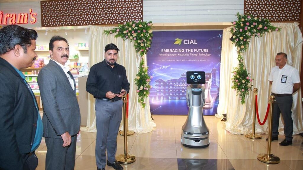 Kochi Airport Passenger Assistance Robot