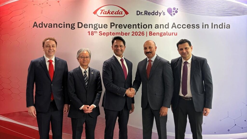 Dr Reddys Takeda dengue vaccine partnership