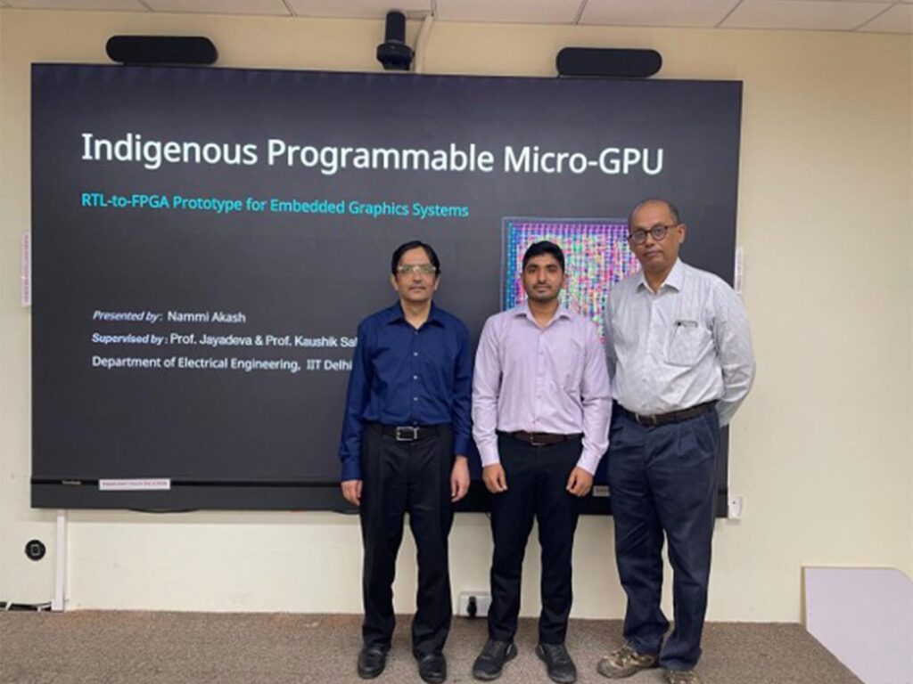 IIT Delhi indigenous Micro-GPU