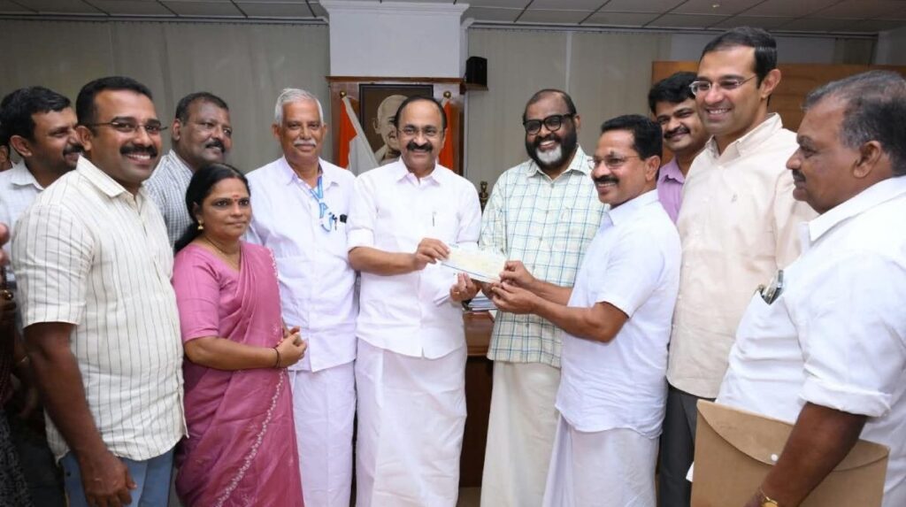 Industrialist Funds KSRTC Bus