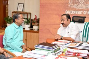 Sridhar Vembu Kerala CM Deep Tech Meeting