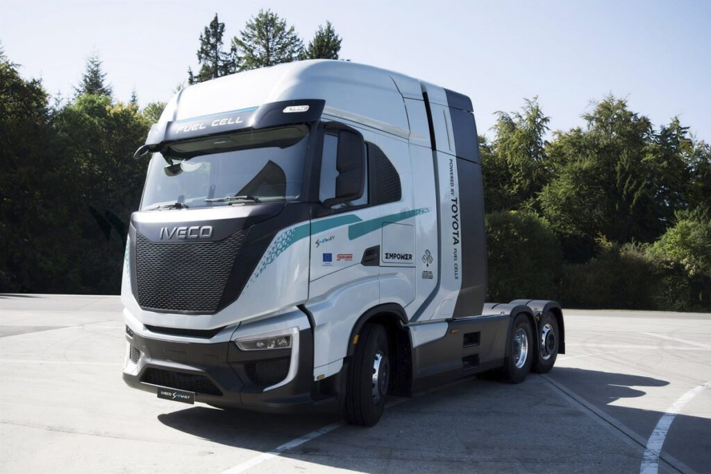 Toyota IVECO Hydrogen Fuel Cell Trucks