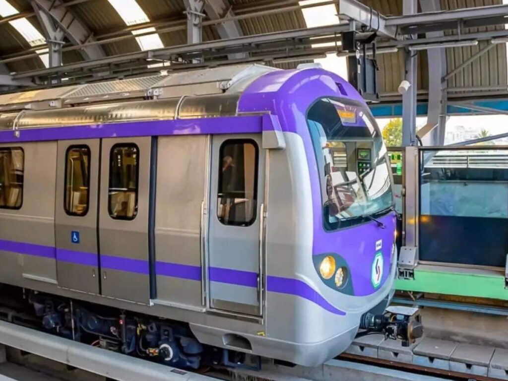 Bengaluru Airport Namma Metro Blue Line