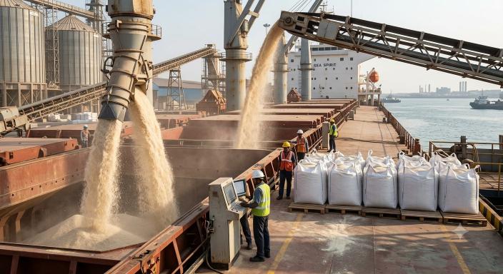 India Iraq Basmati Rice Bulk Shipping Deal