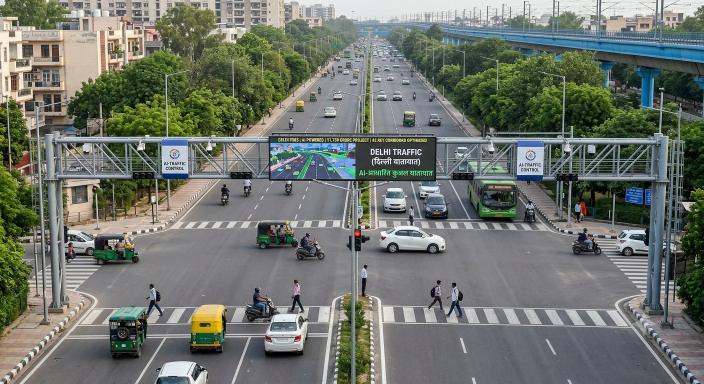 Delhi Intelligent Traffic Management System ITMS