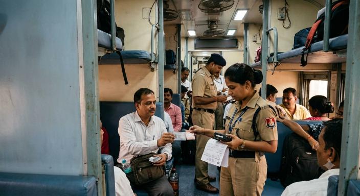 Indian Railways Special Ticket Checking Drive